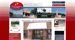 Desktop Screenshot of greatamericanrealtors.com