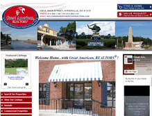 Tablet Screenshot of greatamericanrealtors.com